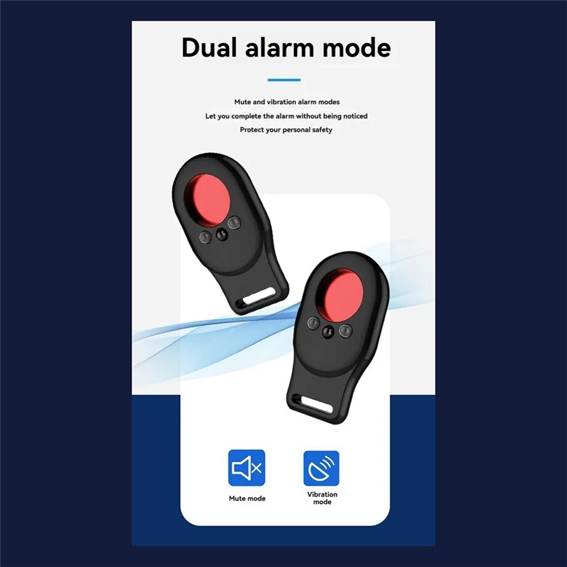 Anti-Theft LED IR Alarm For Hotel, Rental, Outdoor Travel Anti Candid Camera Security Device