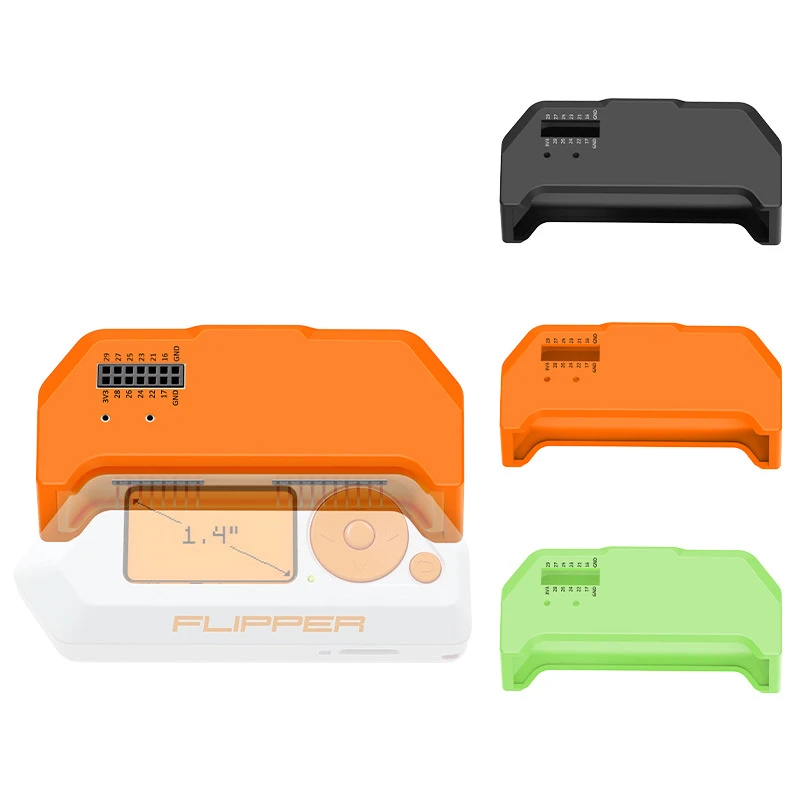 

Silicone Protective Case for Flipper Zero VideoGame Module Drop Protection