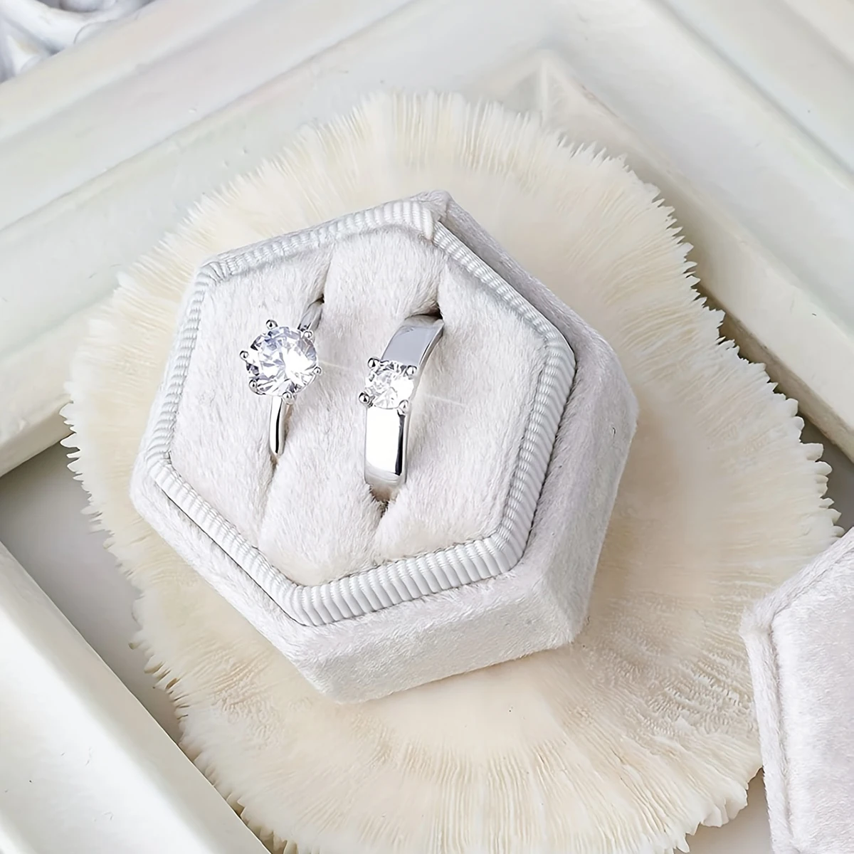Ring Box colorful Jewelry Display for Wedding