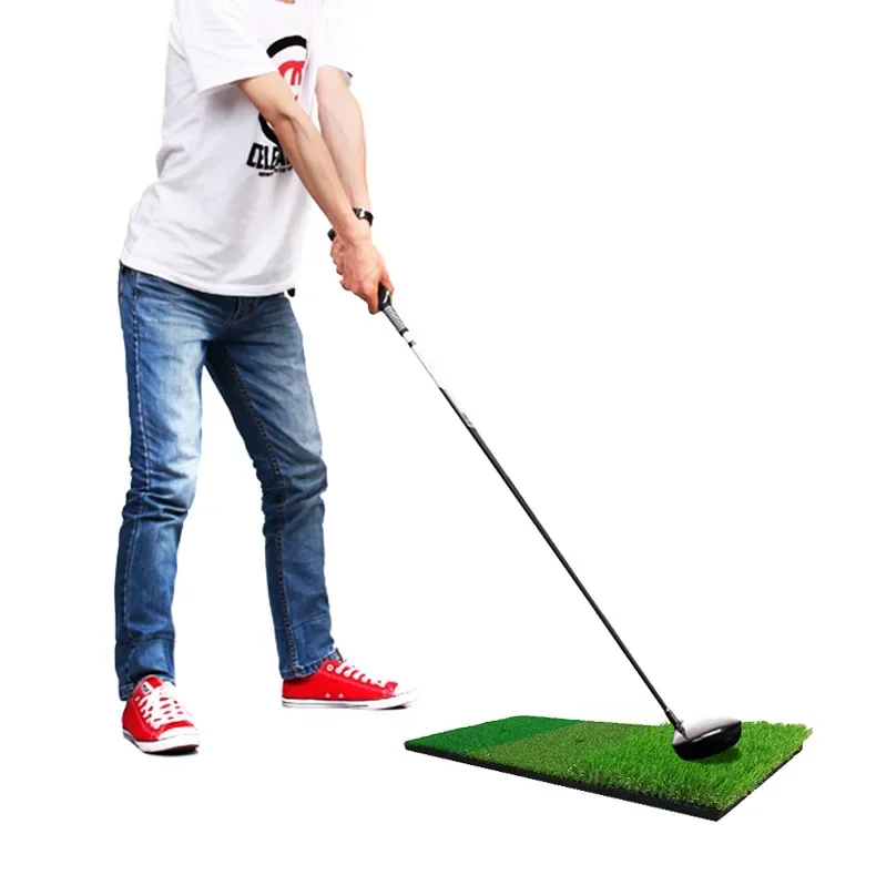 Description Picture 2 of itemGolf Hitting Mat Indoor Outdoor Mini Practice Durable PP Grass Pad Backyard Exercise Golf Training Aids Accessories
