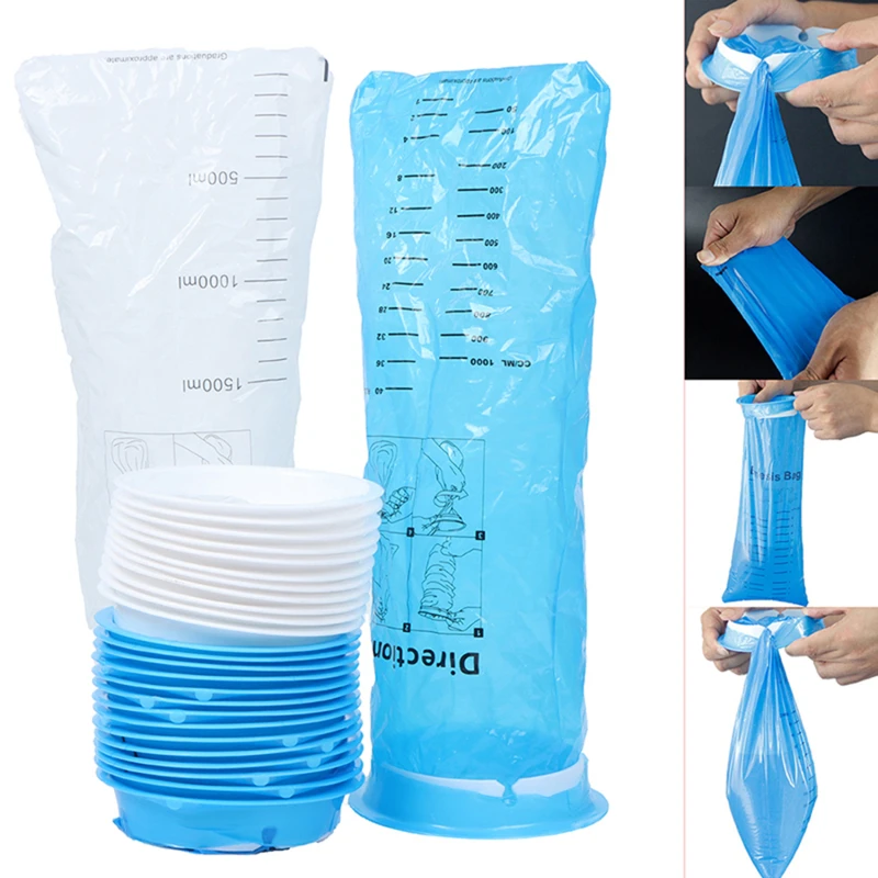 Large Capacity Vomit Bag Cleaning Hygienic School Hotel Travel Disposable Nausea Sickness Car Airplane Emesis Bag disposable vomiting bags