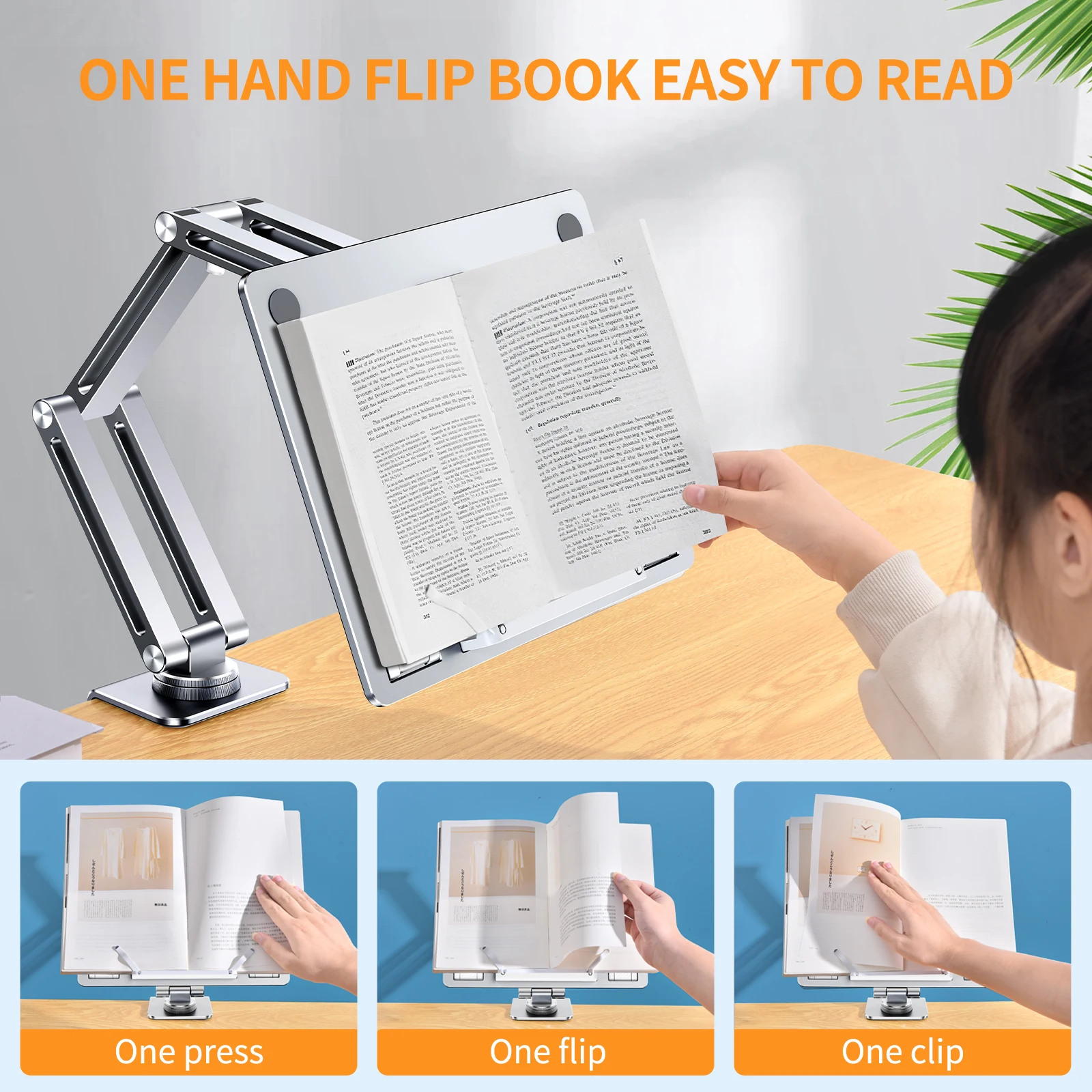 Oatsbasf-360 ° Suporte Rotativo para Notebook, Tablet
