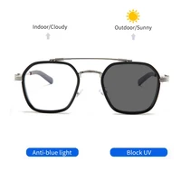 High Quality Brand Design Pure Titanium Men Anti Blue Light Radiation Glasses Computer Gaming Eyewear Women Blocking Ray Goggles - Image 4