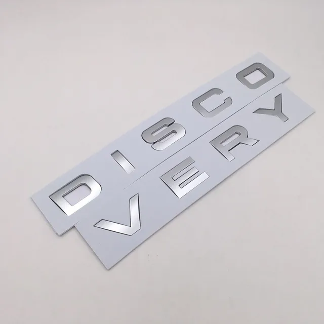ABS 3D Chrome Car Letters Front Hood Logo Badge For Land Rover