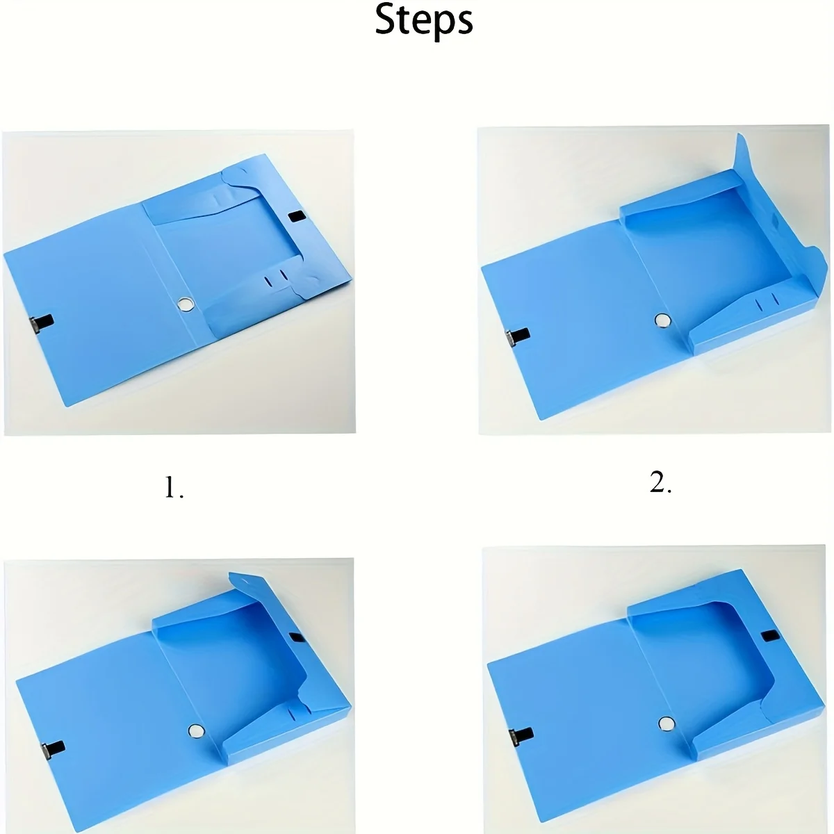 Foldable Plastic File Box