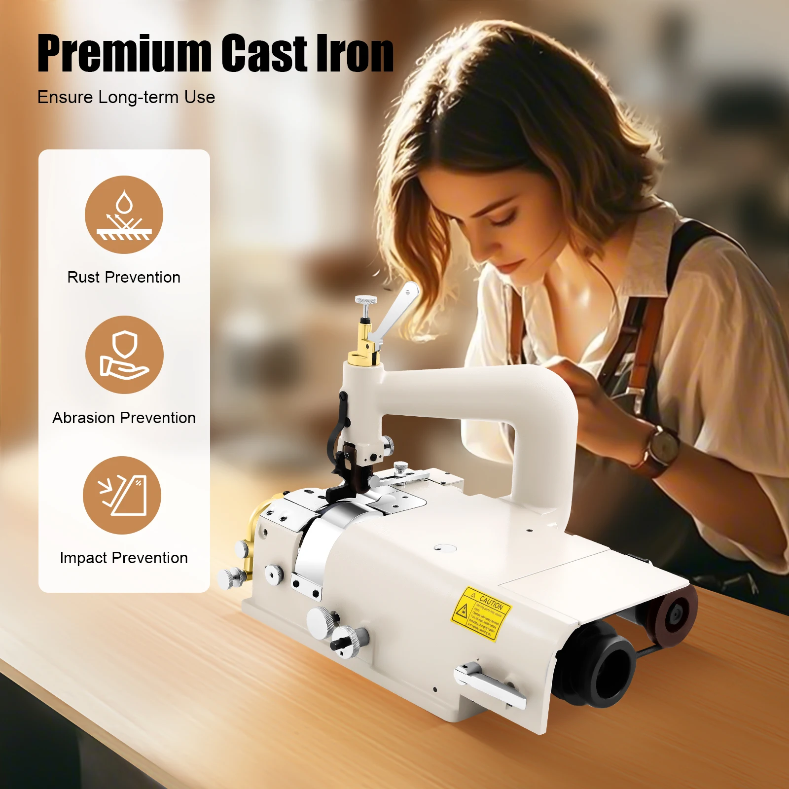 Leather Skiving Machine Electric Leather Skiving Thinning Machine Professional Edge Shovel Skiver Cutter
