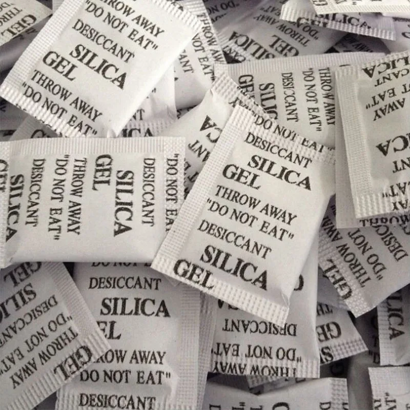 50/100Pack Silica Gel Trockenmittel 1g 2g 3g 5g Beutel Silicagel