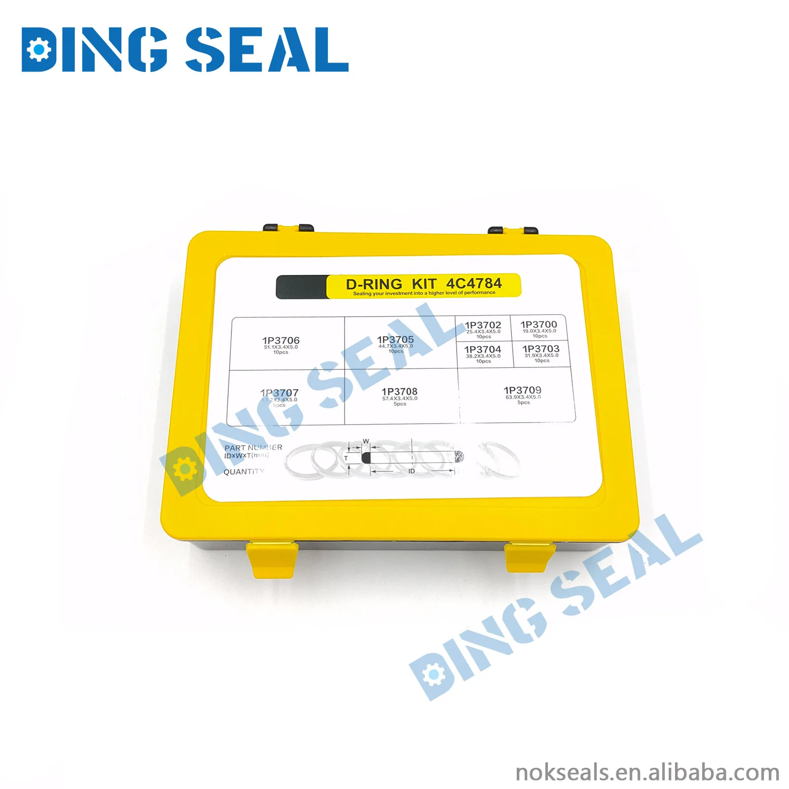 thumbnail image 2 of 80-Piece D Ring Kit Replacement For Caterpillar CAT Excavators | Heavy Duty Hardware Set 2 of 10