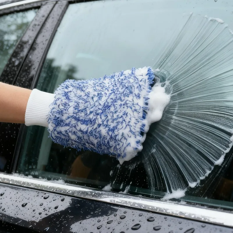 Large Double Sided Plush Microfiber Towel Ultra Thick High Absorbency Drying Cloth for Car Detailing Scratch-Free Wash Rags