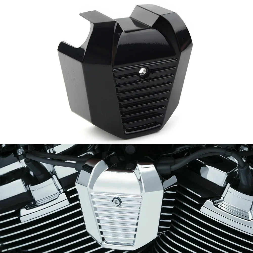 

Black Motorcycle Precision Coil CNC Cover For Harley Softail Breakout FXBR Fat Bob FXFB Heritage Classic FLHC 2018 2019 2020
