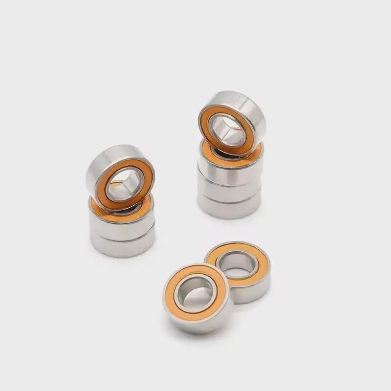 4X10X4mm SMR104 2OS CB ABEC7 10PCS Stainless steel Hybrid Ceramic Ball Bearing Fishing vessel Bearing ball bearings hybrid ceramic bearing