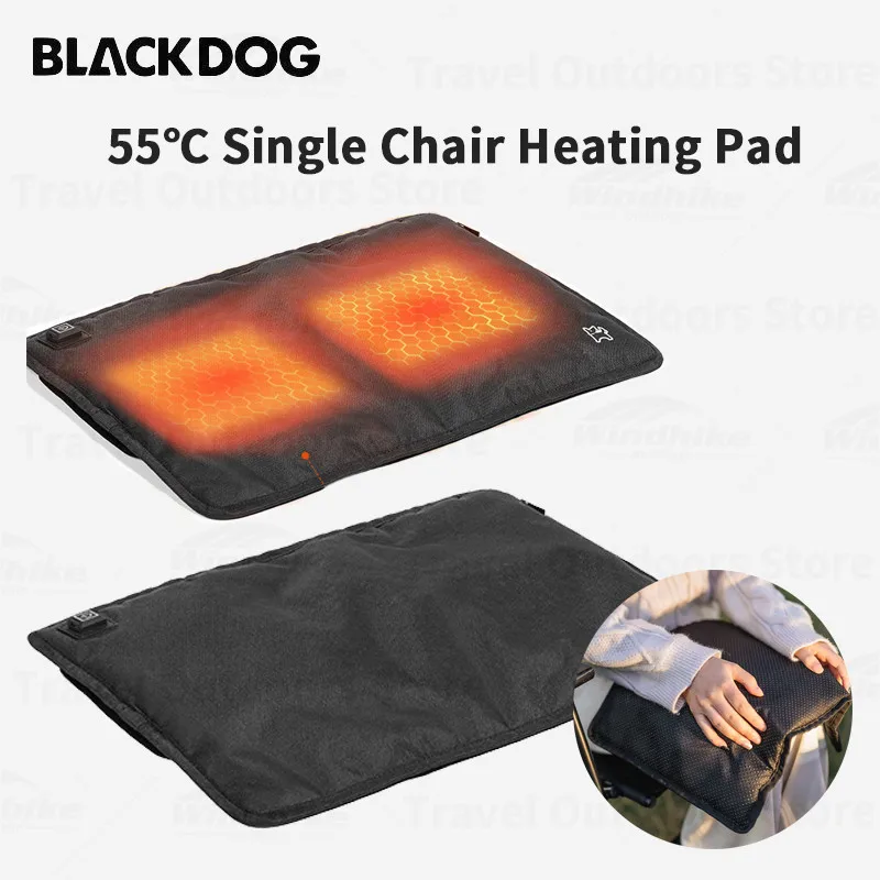 Naturehike BLACKDOG Winter Chair Heating Pad Outdoor USB Keep Warm Cold