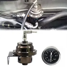 Regulador de presión de combustible Universal ajustable tipo tomei con manómetro Original e instrucciones AN6 1/8NPT, regulador de combustible