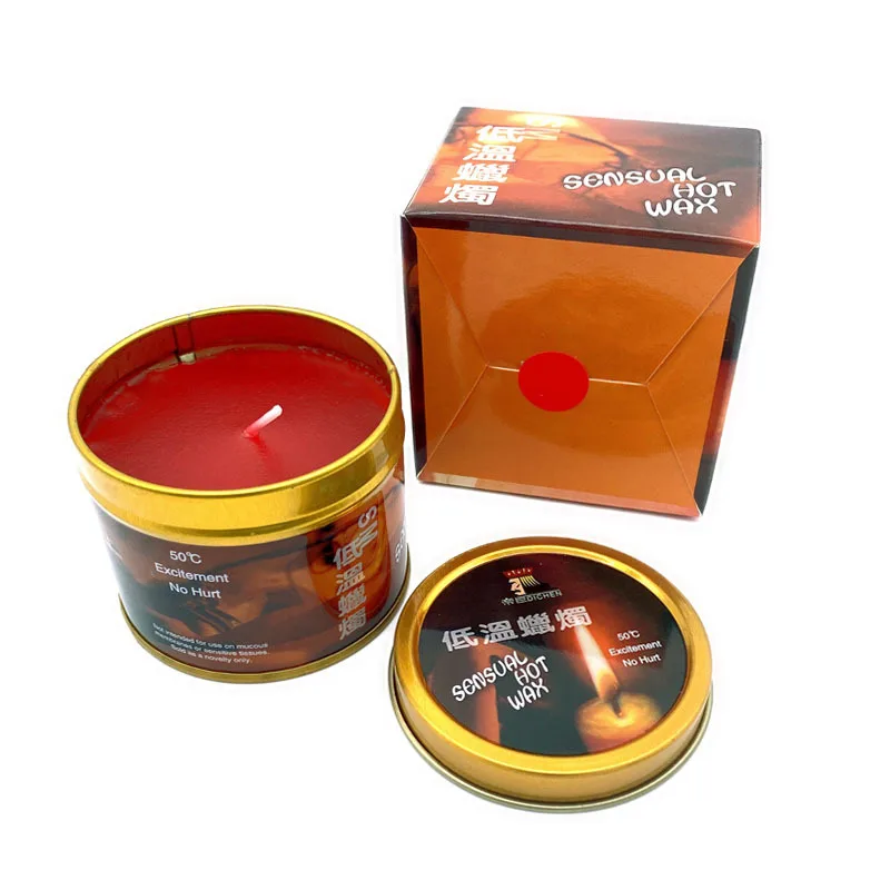 SMSexy Low Temperature Candles Iron Box Couple Flirting Stimulation Massage Wax Drip Sex Adult Products