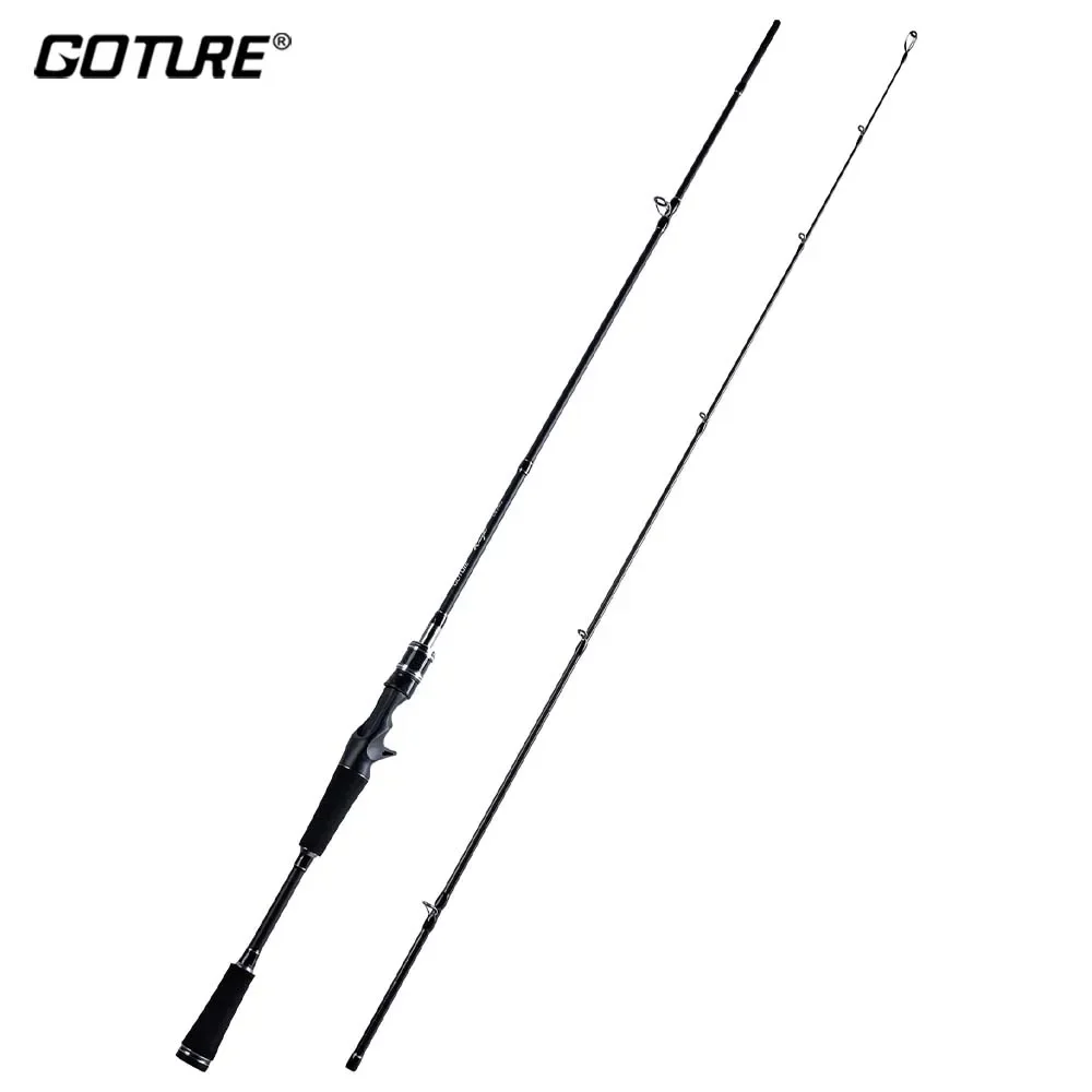 goture-knight-198m-21m-24m-2-pezzi-canna-da-pesca-m-potenza-in-fibra-di-carbonio-spinning-casting-lure-rod-mf-action-per-la-pesca-in-mare