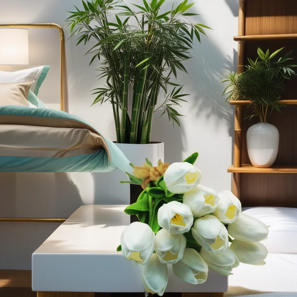 Tulip Stems 10 Real Touch Lifelike Artificial Flowers for Weddings Home & Holiday Decor