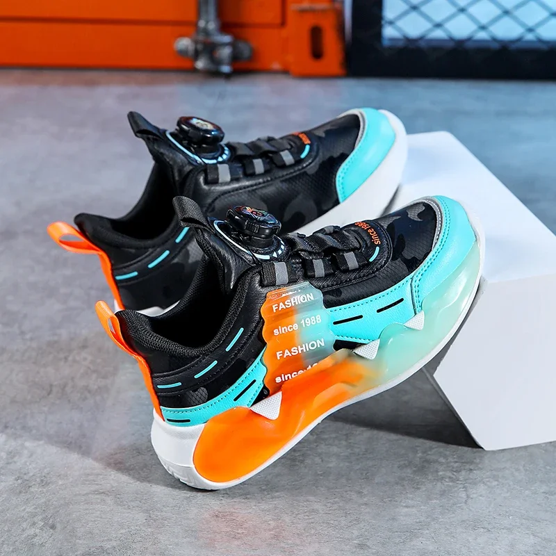 Kids Sneakers Design Children Boys 6 To 12 Years Running Sports Tennis Casual