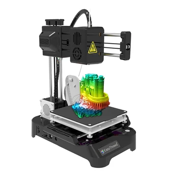 3D Printer Kit Silent Mainboard With Magnetic Build Platform Easy To Use One click Printing