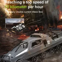 Ev2 Simulation G2061 Off-road High-speed Track Drift 2.4g Tank Armored Vehicle 1:12 Climbing Boy Remote-controlled Tank Toy 2