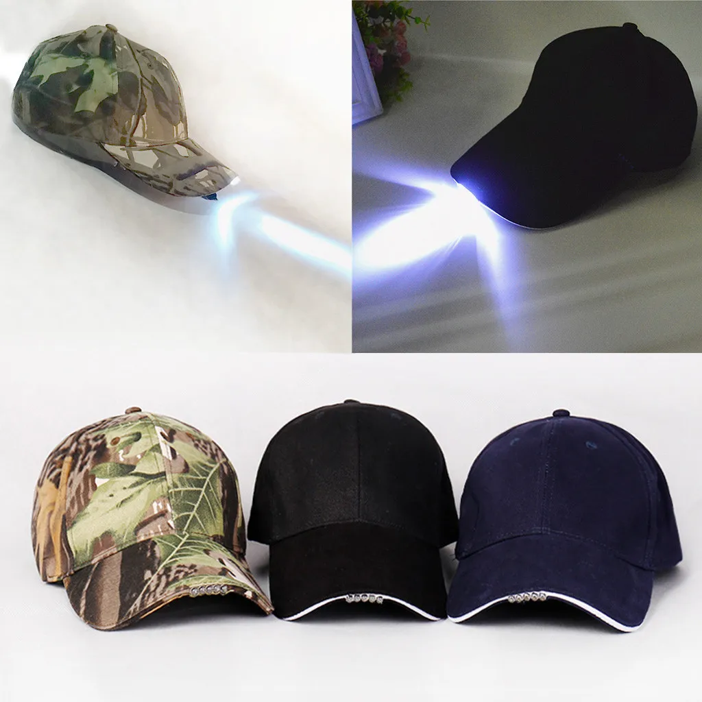 LED Lighting Cap Fishing Cap Baseball 