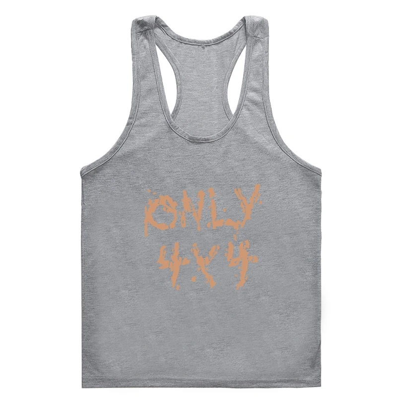 

Only 4x4 Muddy Logo gym tank top men Off Road Car Truck SUV men gym tank top men men