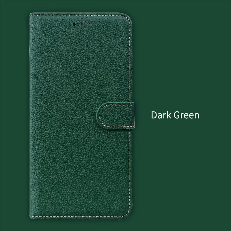 Matte Black Flip Wallet Phone Case - Premium Protective Cover