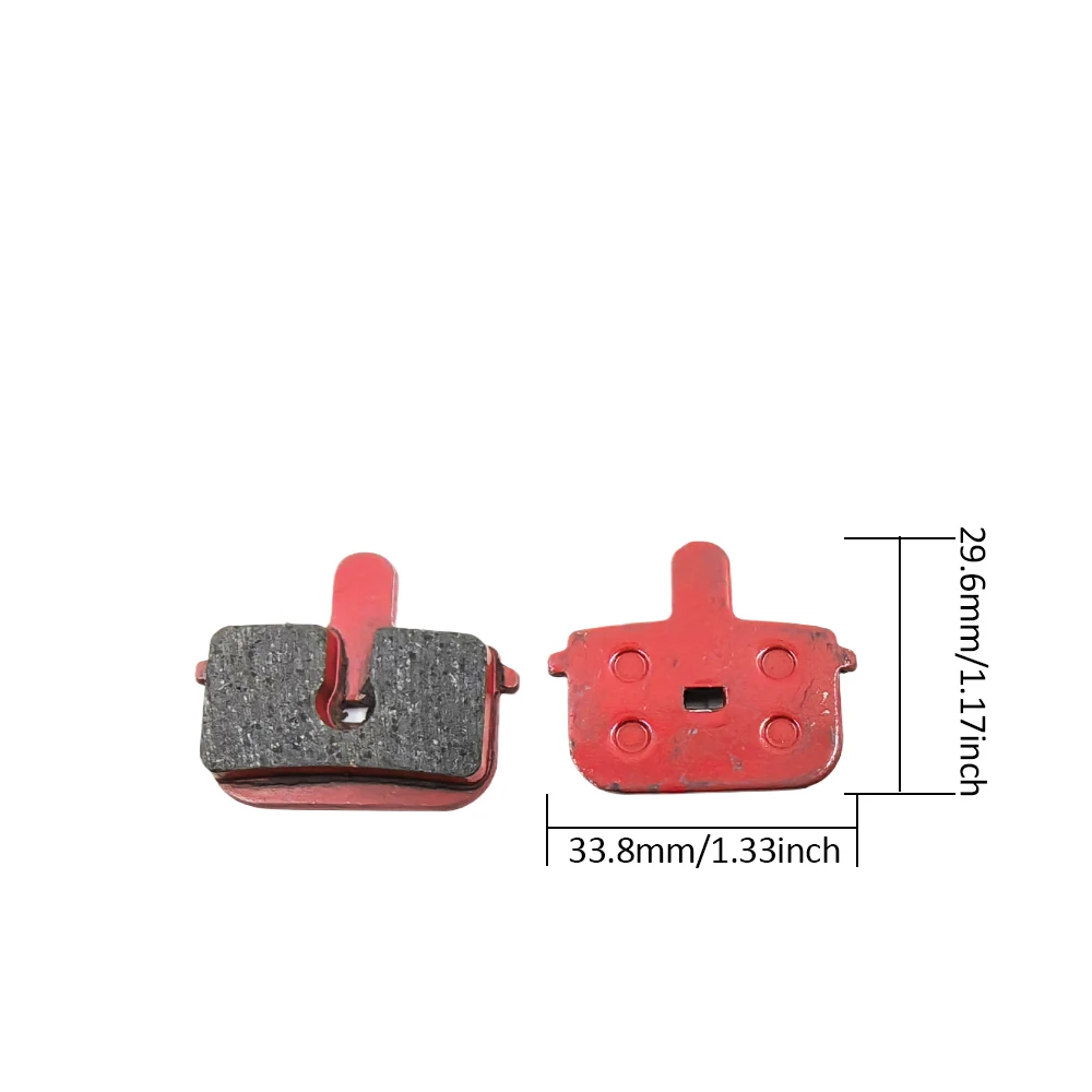Brake Pads For Kugoo G Booster Electric Scooter Rectangular Hollow Brake Calipers Semi Metal Cycling Parts 1 Pairs