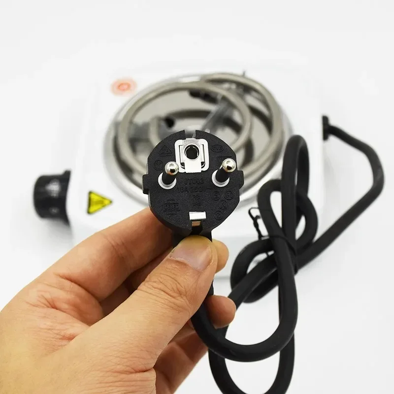 Portable Heat Preservation Electric Burner Single Stove Mini Hotplate Adjustable Temperature Furnace Home Cooking Appliances 6