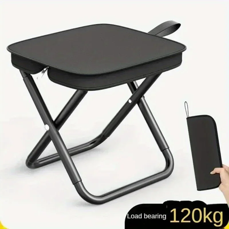 Portable multifunctional outdoor picnic camping folding chair ultra light fishing stool travel stool fishing accessories