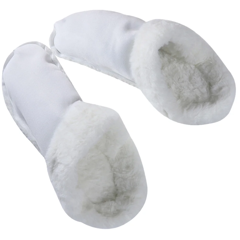 

Thickened Soft Plush Covers Slipper Insoles for Women Furry Slippers Fuzzy Inserts Warm Replacement Shoes Liners Womens House