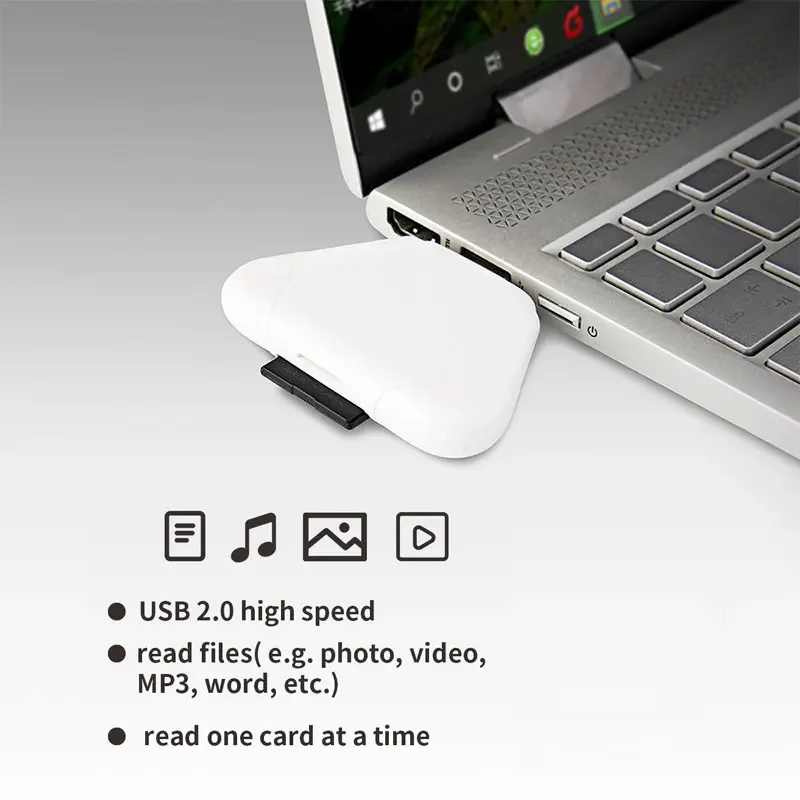 FC&EC 3 in 1 리더 마그네틱 USB A+Type-C+Lightning 3포트-SD/TF 카드 읽기 데이터 전송 커넥터(휴대폰 태블릿용)
