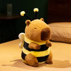 Adorable Bee Capybara Plush Doll - Soft Stuffed Animal Toy for Kids, Birthday Gift & Room Decor (23cm Bee Capybara)