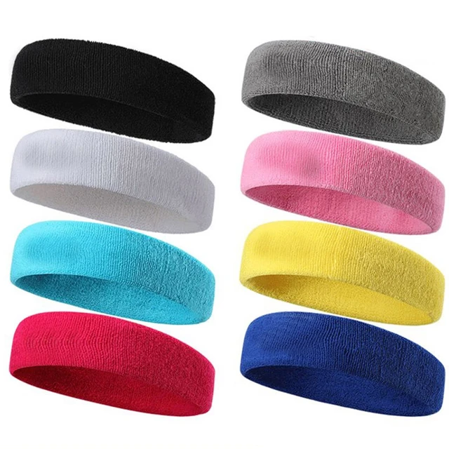 1PC Sports Headband Nude-coloured Absorb Sweat Hairband For Men Women  Elastic Cotton Head Band Fitness Yoga Exercise Accessories - AliExpress