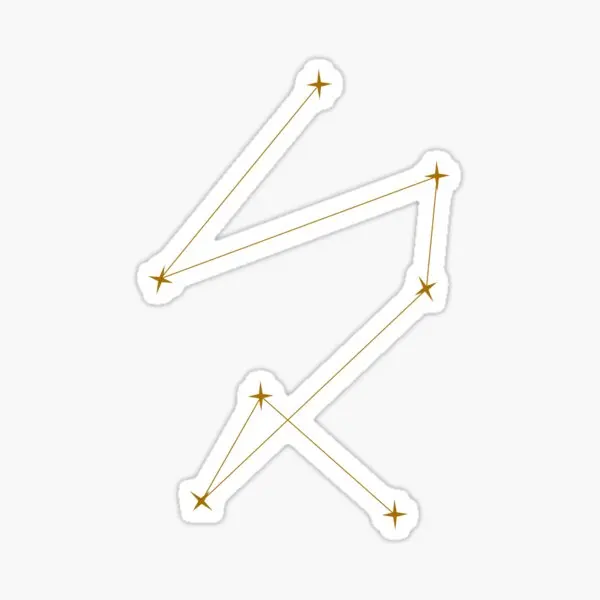 

The Invisible Life Of Addie Larue Star S 5PCS Car Stickers for Art Wall Living Room Car Laptop Anime Bumper Kid Background