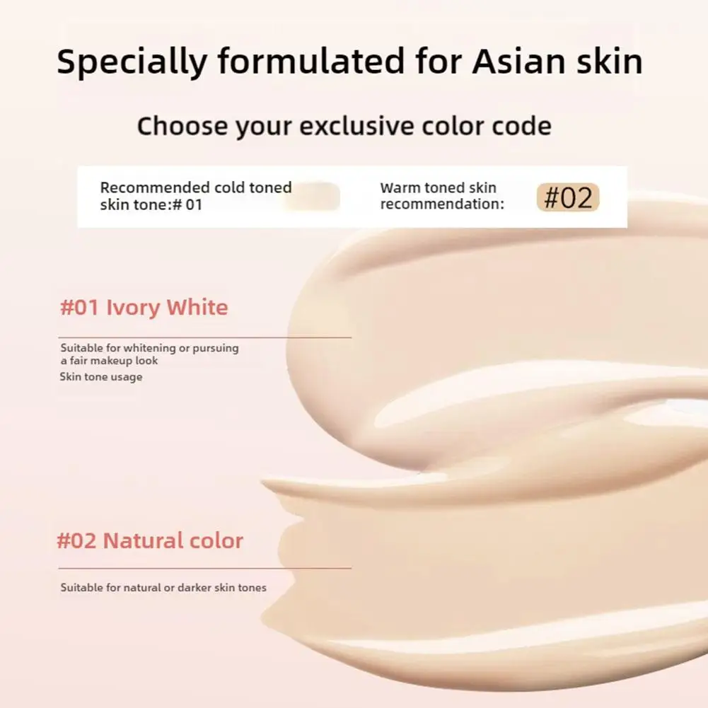 VC BB Cream Foundation Makeup Moist Waterproof Face Base Perfect Cover Korea Cosmetics Vitamin C Tone Up Cream 30g/35g/40ml 6