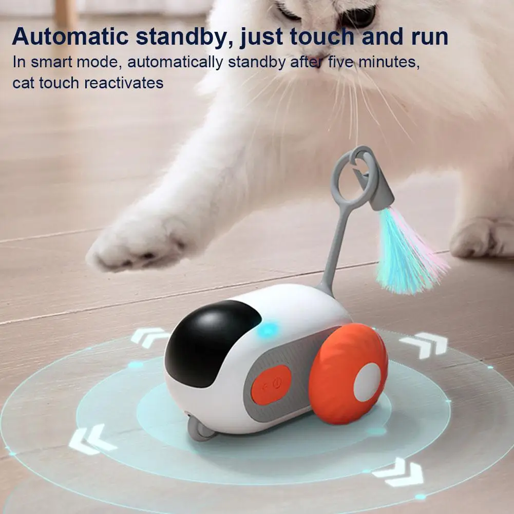 

Smart Cat Toy Automatic Moving Remote Controlled Toy Car for Cats Dogs Interactive Playing Training Pet Supplies Dropshipping