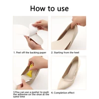 Sandales à talons hauts, demi-coussinets, semelle intérieure en cuir pour chaussures, insert antidérapant pour femmes, Ultra-fin, absorbant la sueur, respirant, peut être collé 6