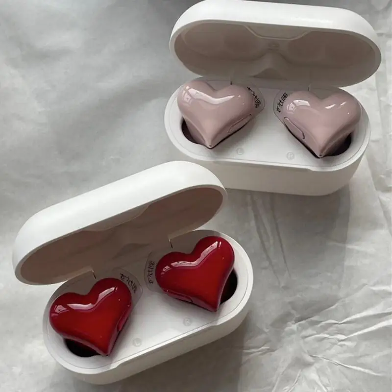 

Новые наушники в форме сердца, гарнитура в форме сердца, Симпатичные беспроводные наушники в форме сердца, интеллектуальные шумоподавляющие звонки