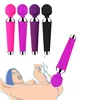 Women Nipple Clitoral Stimulation Magic Wand Vibrator G-Spot Sex Toy USB Recharge Vibrator Adult Product Shop Sexy Couple Orgasm 1