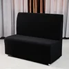 Stretch Armless Sofa Cover Hotel Sofa Slipcover Restaurant Elastic Polar Fleece Spandex Couch Slipcovers Home Internet Bar Cafe 3