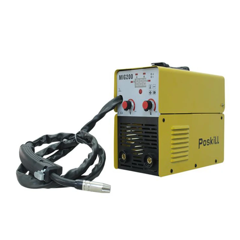 

Semi-Automatic 220V/110V Inverter Tig Argon Arc Gas-Less Mig Welder 3 in 1 Synergy MIG ARC TIG Welder Welding Machine