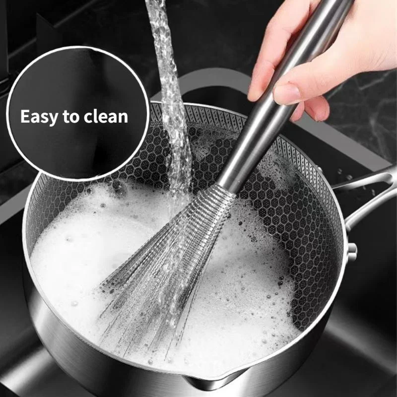 1 Pcs Kitchen Tools Stainless Steel Pot Brus Cleaning Brush Pot Utensil Scrubber Scouring Brush Descal Wire Brush New