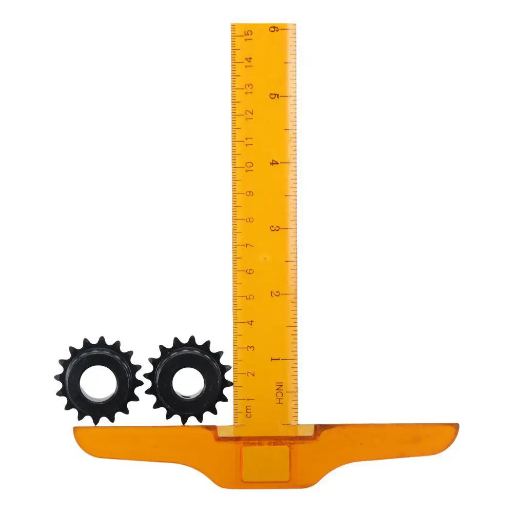 Chain 25 16 Tooth Gear B Type Hardened Teeth Single Strand 1/4" Pitch Industrial Drive Sprocket