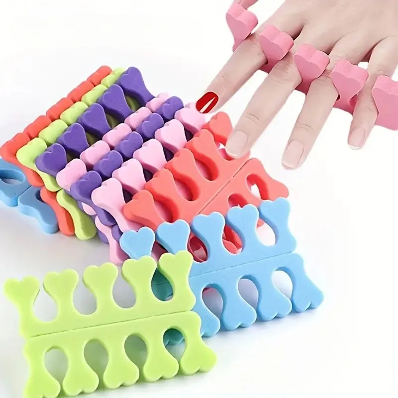 Nail Art Separators nail art tools,toe separators,finger toe separator for Fingers Toes Manicure Pedicure