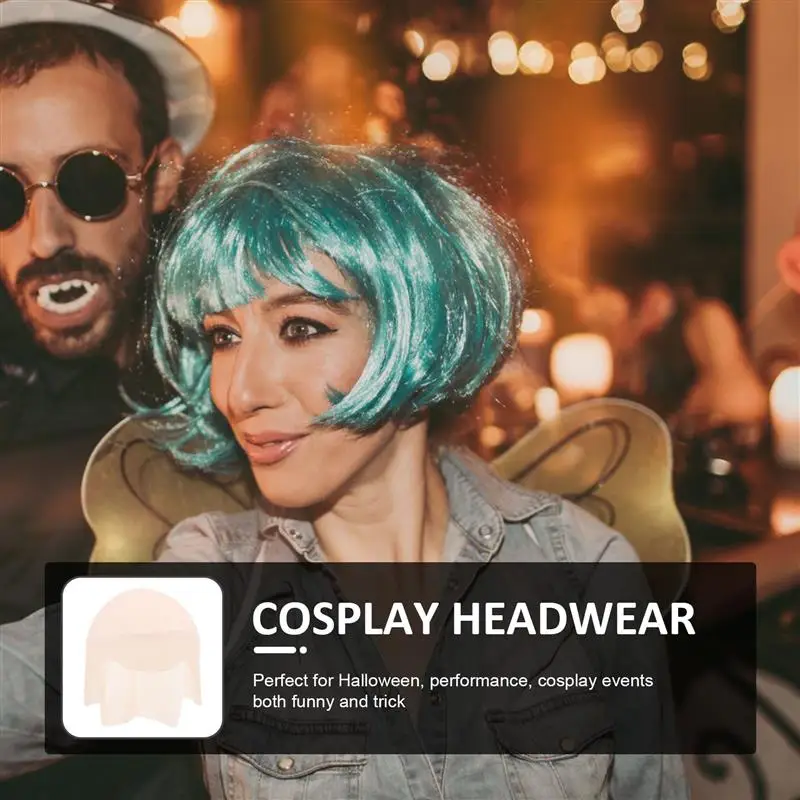Gorra De Látex De Cabeza Calva - Talla única, Color Carne - Disfraz Para Payaso, Halloween O Fiestas Temáticas