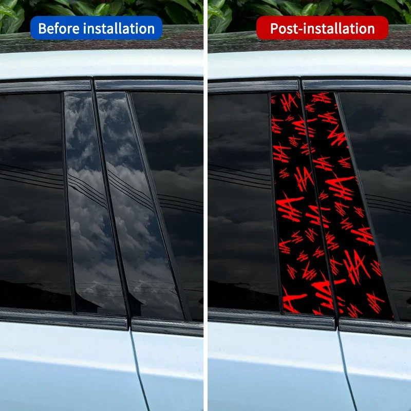 4 stücke Joker Hahaha Auto Aufkleber Helm Reflektieren cor Automobil motorrad reflektieren Englisch aufkleber Wasserdicht Aufkleber Vinyl 34 4 stücke Joker Hahaha Auto Aufkleber Helm Reflektieren cor Automobil motorrad reflektieren Englisch aufkleber Wasserdicht Aufkleber Vinyl 34