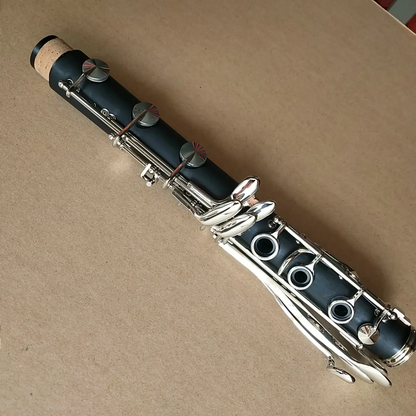 French Clarinet G Key Hard Rubber Case Included-Durable Material Quality Sound