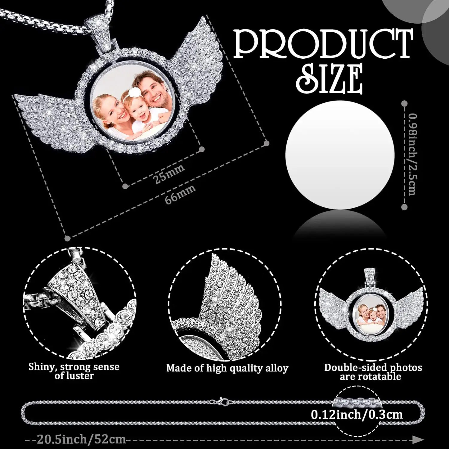 Sublimation Rhinestone Trays Pendant Set – Earrings, Keychain, and Tag Boards for DIY Jewelry Crafting & Heat Transfer 4