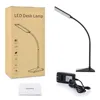 12w 72 LED Flexible Desk Lamp Touch Table Lamps For Living Room Gooseneck Desktop Dimmable Eye Protection Study Lamp Led Light 6
