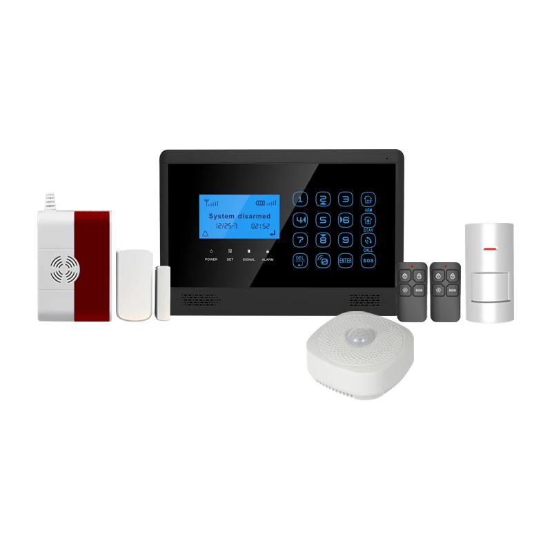 

Easy Install Home Alarm Systems Kit Antifurto Casa WiFi Smart GSM Alarm system kit